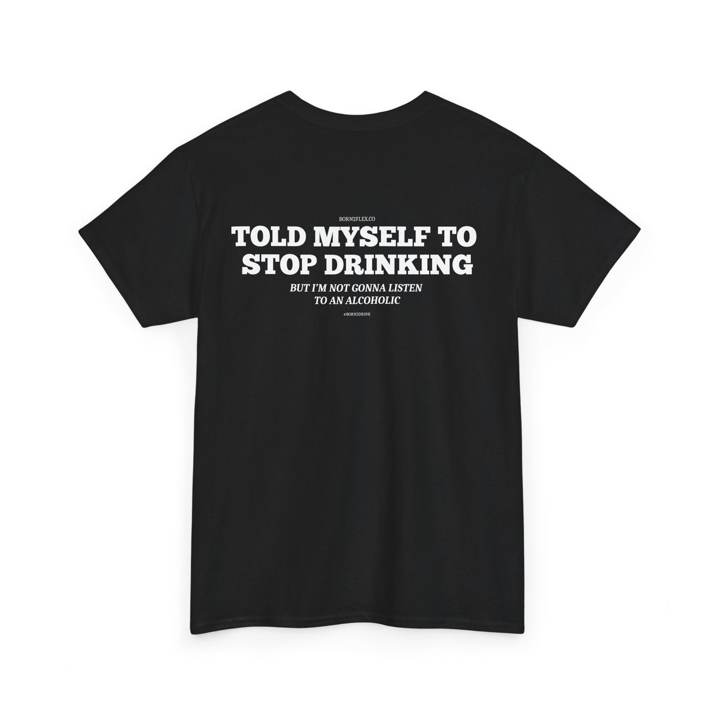 TOLD MYSELF TO STOP DRINKING TEE