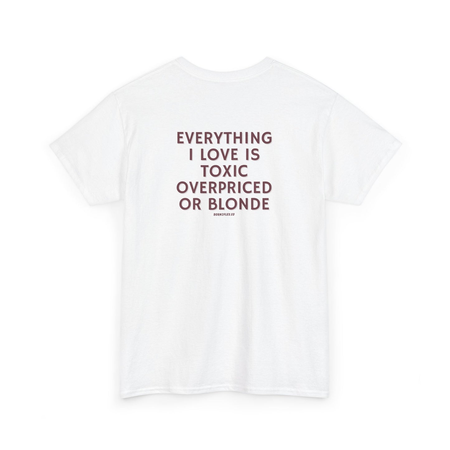 OVERPRICED OR BLONDE TEE