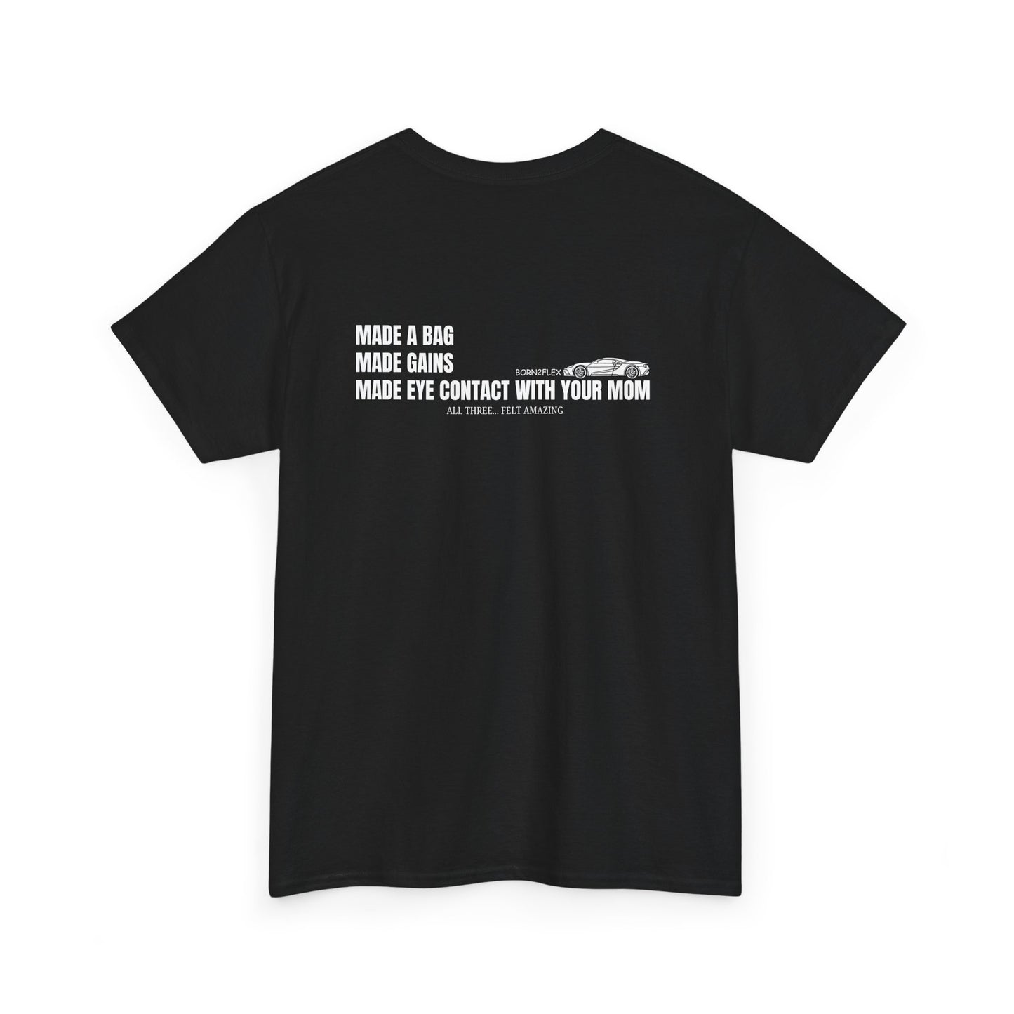 BAG, GAINS, MOM TEE