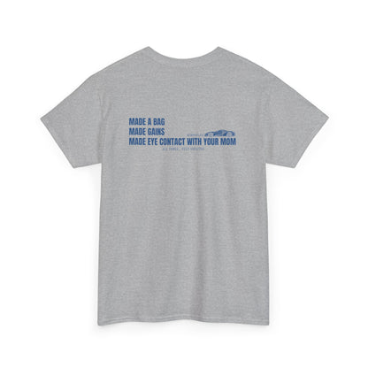 BAG, GAINS, MOM TEE