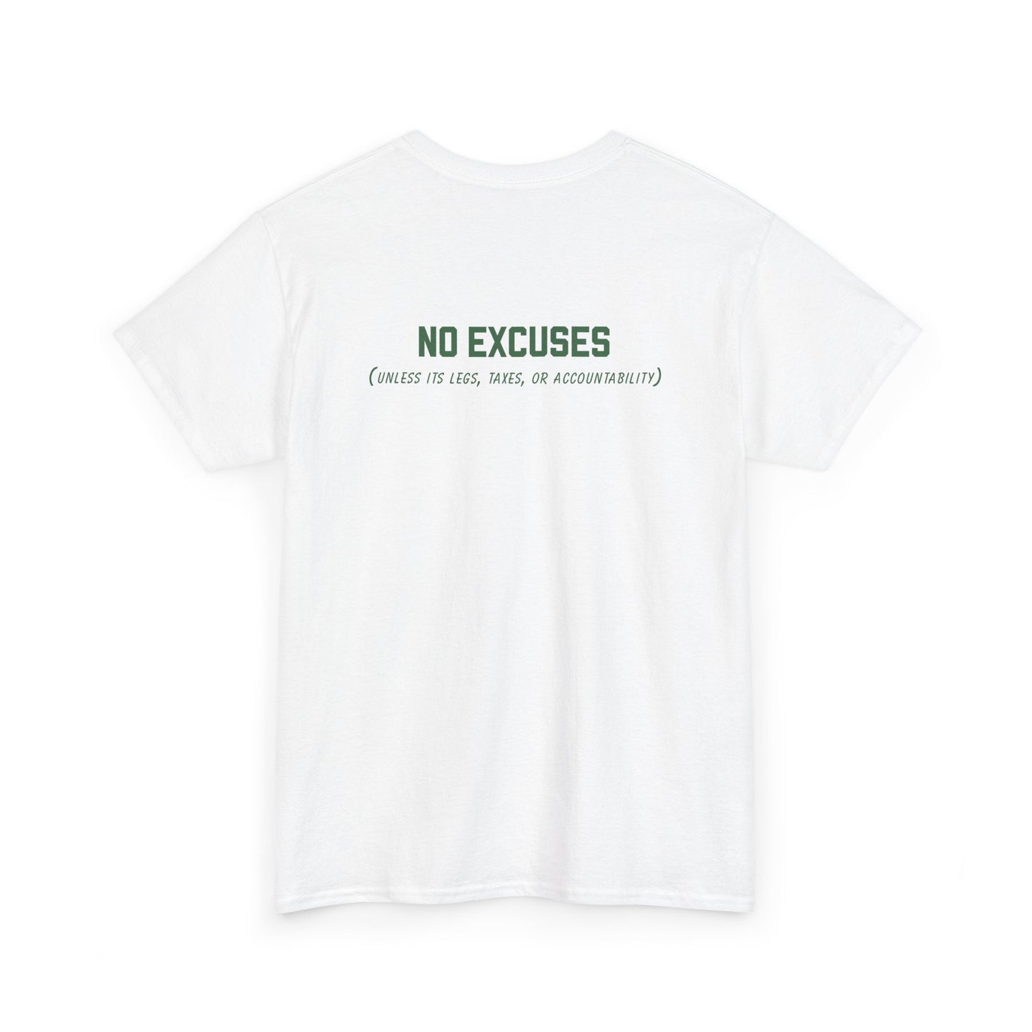 LEGS, TAXES AND ACCOUNTABILITY TEE