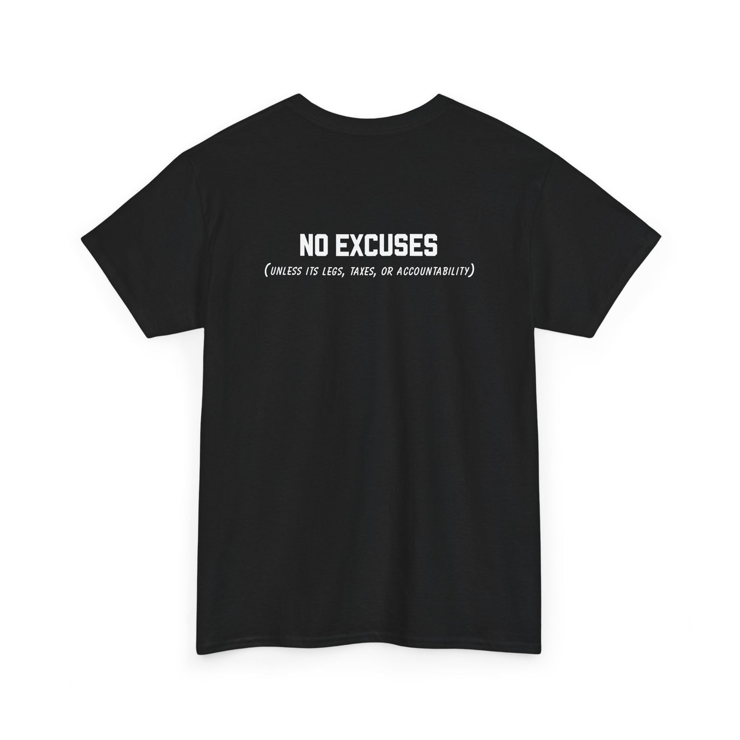 LEGS, TAXES AND ACCOUNTABILITY TEE