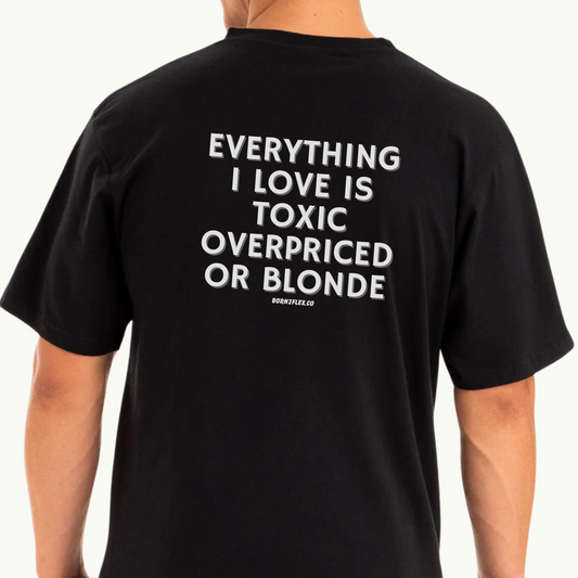 OVERPRICED OR BLONDE TEE